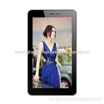 Daul core 3G GPS/Bluetooth/WiFi 7" tablet PC with DTV digital TV function, flashlight supported